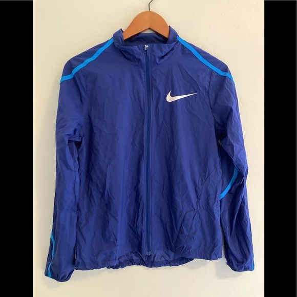 Nike Jackets & Blazers - Nike blue windbreaker